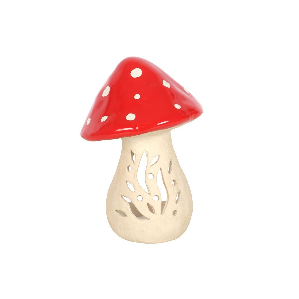 Ceramic Mushroom Tealight Candle Holder