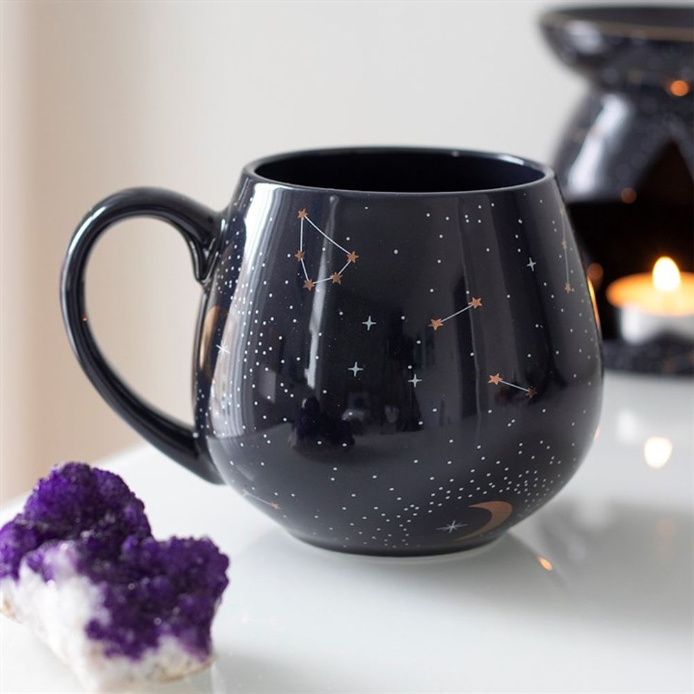 Purple Constellation Rounded Mug