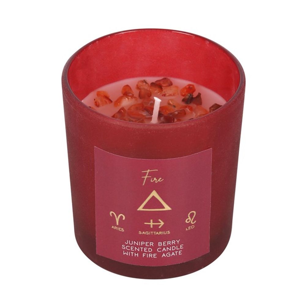 Zodiac Element Crystal Candles